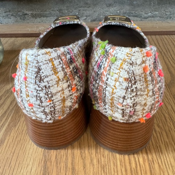 [Tory Burch] Multi Color Georgia Tweed Pump w/Block Heel Sz:8M - Picture 3 of 15
